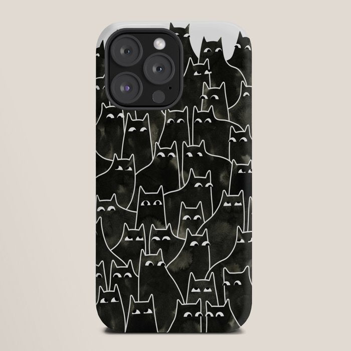 Suspicious Cats iPhone Case Gallery Image 20