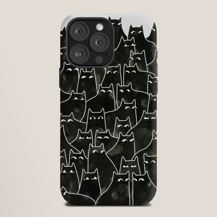Suspicious Cats iPhone Case Gallery Image 12