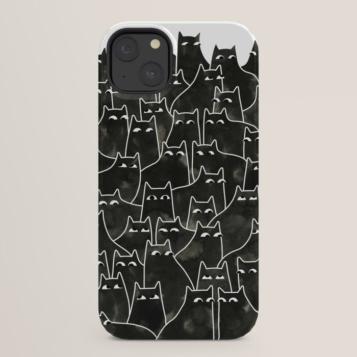 Suspicious Cats iPhone Case Gallery Image 22