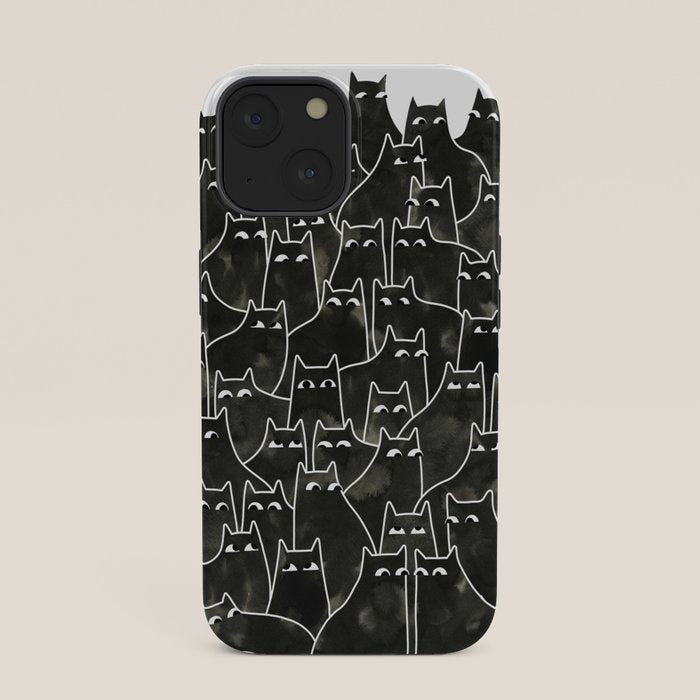 Suspicious Cats iPhone Case Gallery Image 33