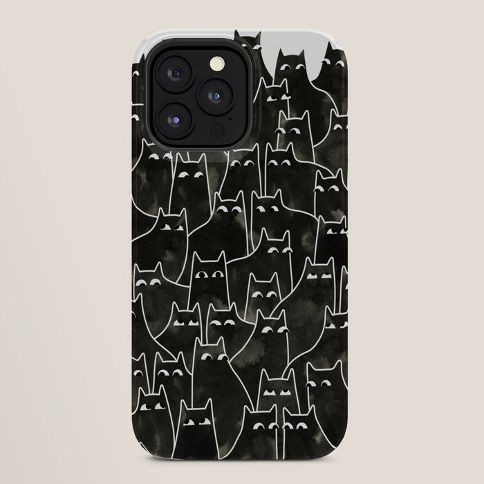 Suspicious Cats iPhone Case Gallery Image 28