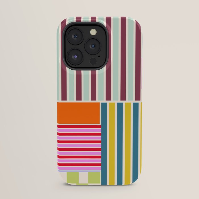 Playful patchwork iPhone Case Gallery Image 31