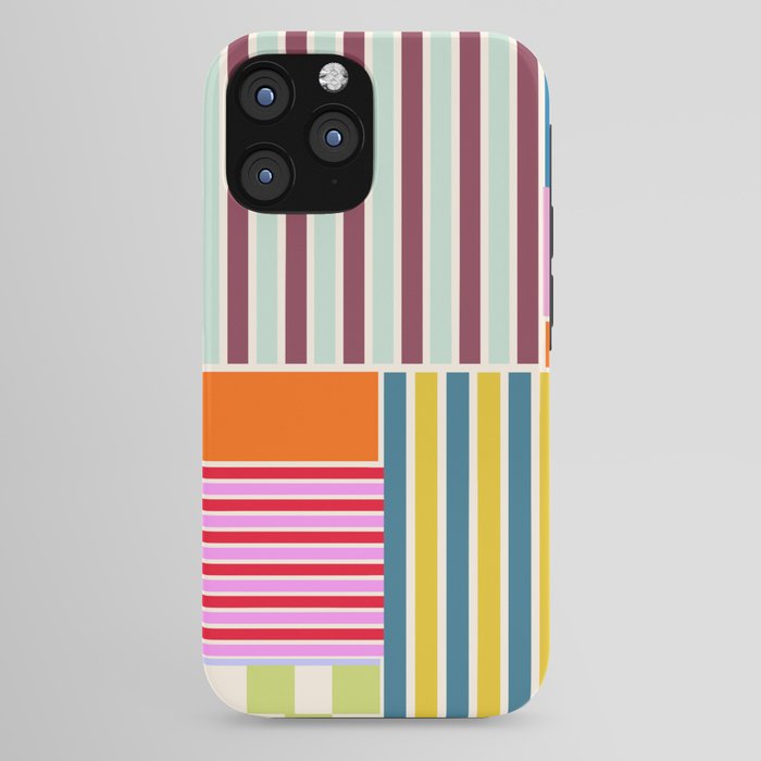 Playful patchwork iPhone Case Gallery Image 44