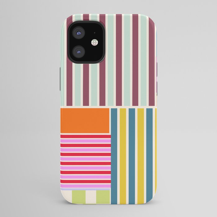 Playful patchwork iPhone Case Gallery Image 42