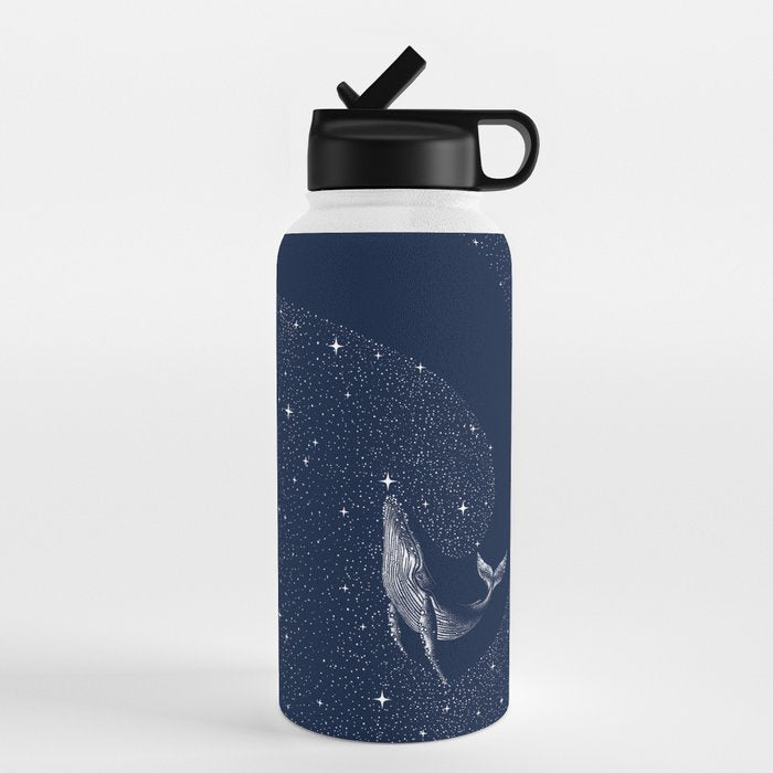 starry whale Water Bottle Gallery Image 4