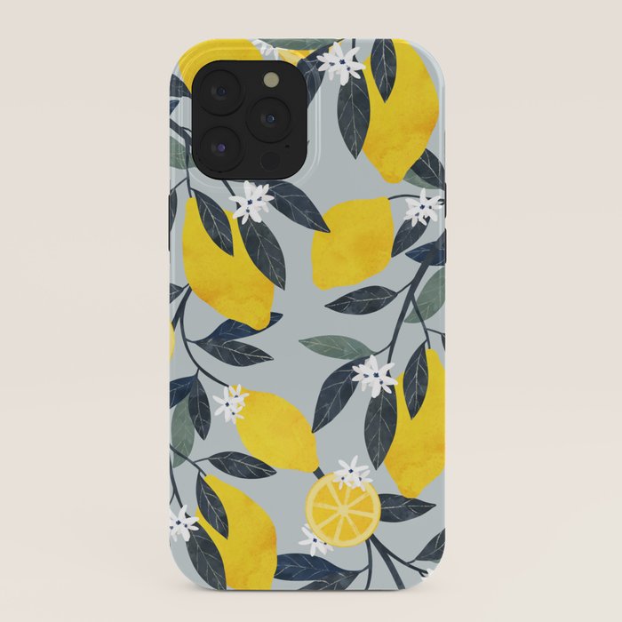 Lemons pattern iPhone Case Gallery Image 40