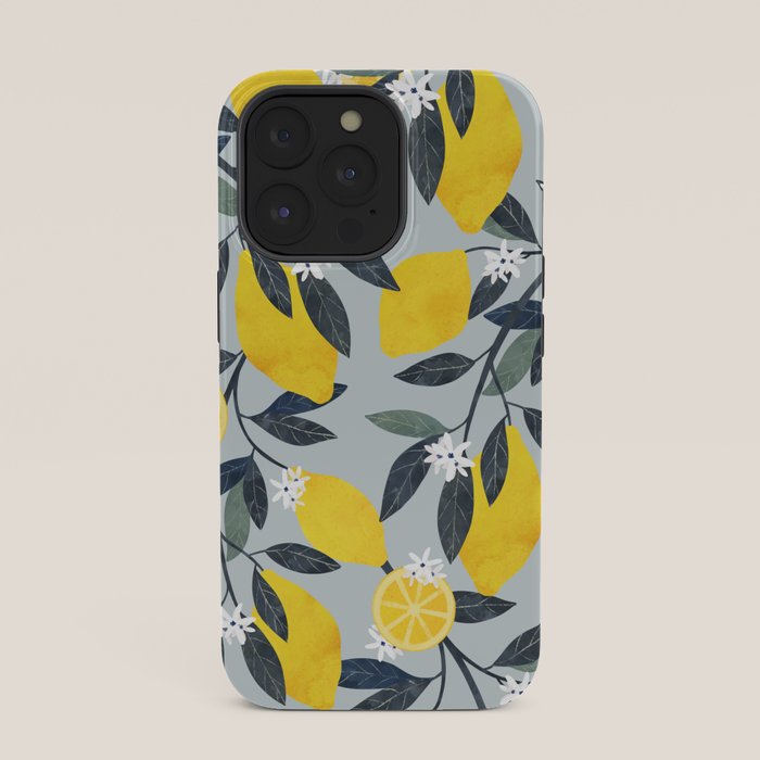 Lemons pattern iPhone Case Gallery Image 35