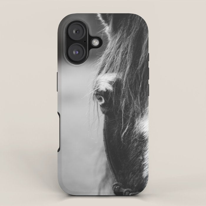 Blue Eye - horse photography iPhone Case Gallery Image 1