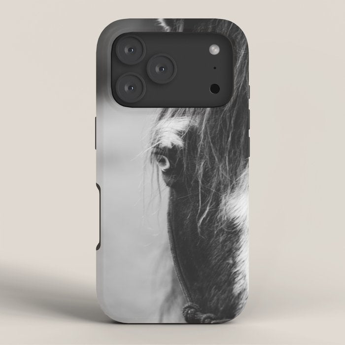 Blue Eye - horse photography iPhone Case Gallery Image 3