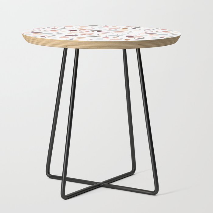 Terrazzo marble pattern Side Table Gallery Image 2