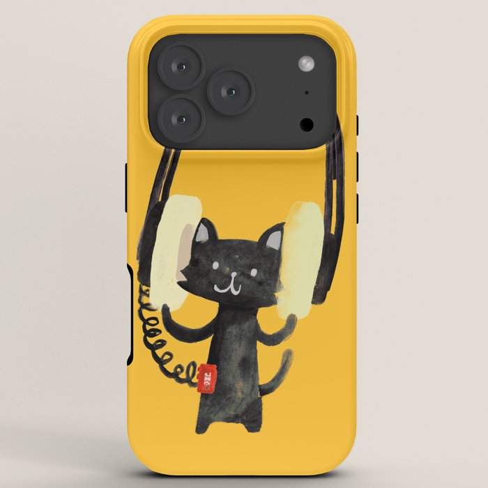 I Love Huge Headphone iPhone Case Gallery Image 7