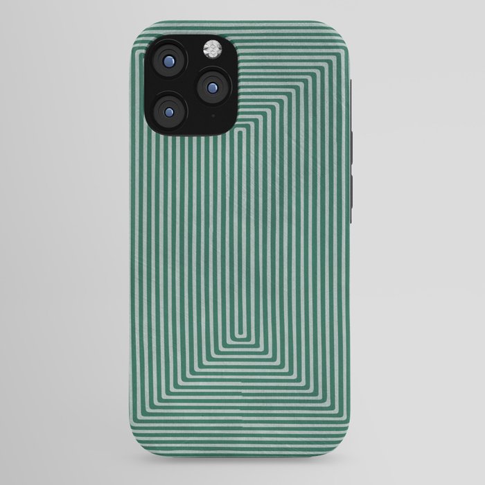 Green Black Abstract Geometric Design Artwork iPhone Case Gallery Image 44