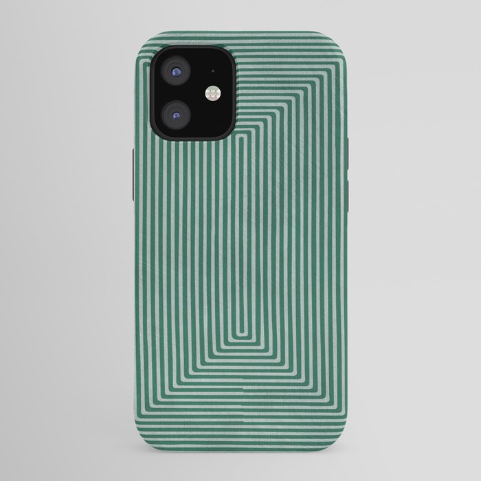 Green Black Abstract Geometric Design Artwork iPhone Case Gallery Image 41