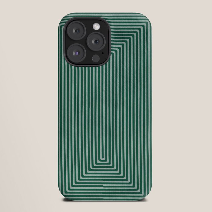 Green Black Abstract Geometric Design Artwork iPhone Case Gallery Image 20