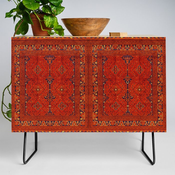 N194 - Red Berber Atlas Oriental Traditional Moroccan Style Credenza Gallery Image 2