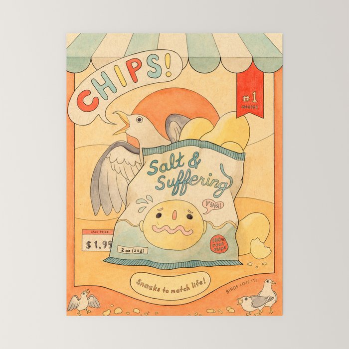 Chips Mini Art Print Gallery Image 6