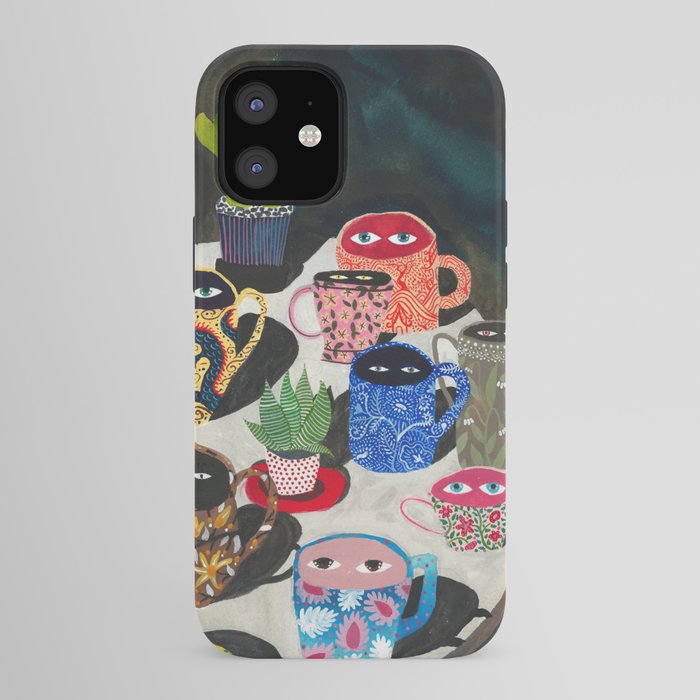 Suspicious mugs iPhone Case Gallery Image 41