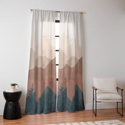 Sunset 01 Window Curtain Gallery Image 10