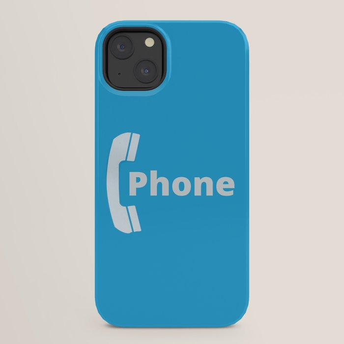 Vintage Pay Phone Booth Old School Retro Telephone Blue Sign iPhone Case Gallery Image 22