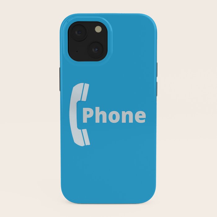 Vintage Pay Phone Booth Old School Retro Telephone Blue Sign iPhone Case Gallery Image 38