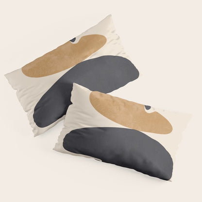 Modern Abstract Shapes 115 Pillow Sham Gallery Image 4