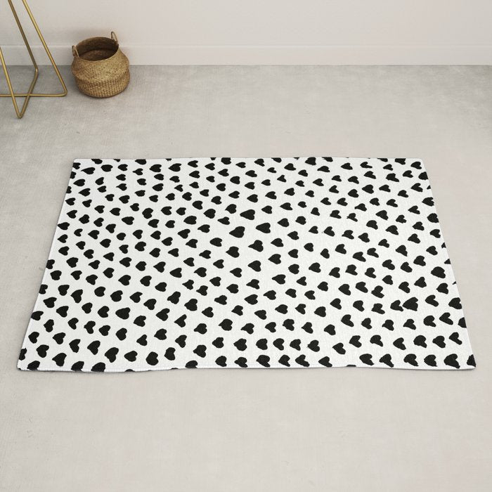 Black Heart Rug Gallery Image 2