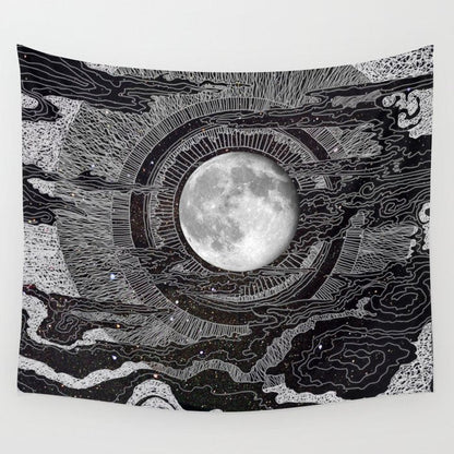 Moon Glow Wall Tapestry Gallery Image 1