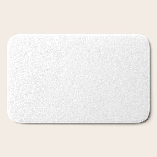White Bath Mat Gallery Image 2