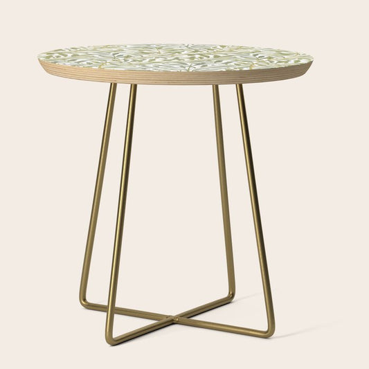 William Morris Willow Bough Green & White 1887 Side Table Gallery Image 1