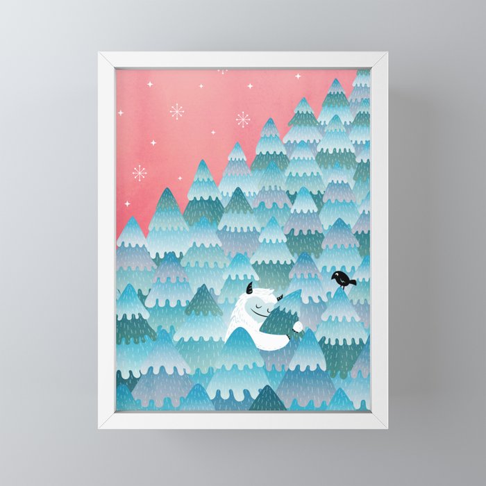 Tree Hugger Mini Art Print Gallery Image 4