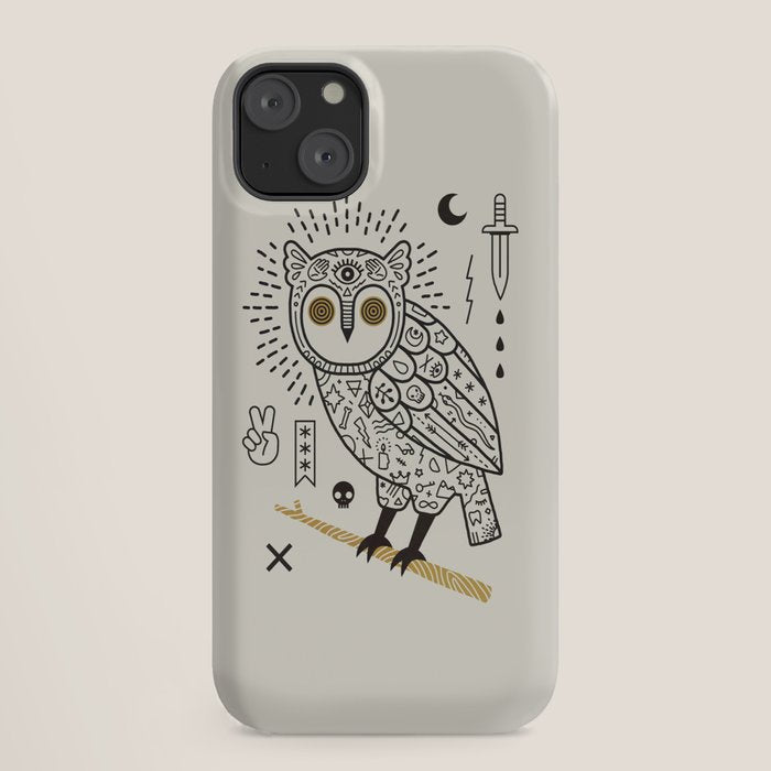 Hypno Owl iPhone Case Gallery Image 18