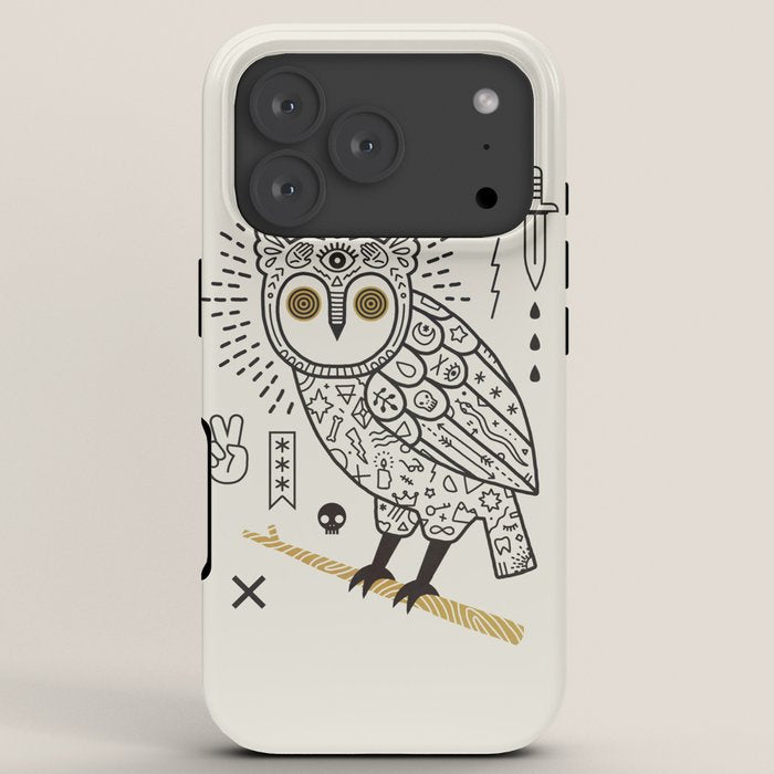 Hypno Owl iPhone Case Gallery Image 7
