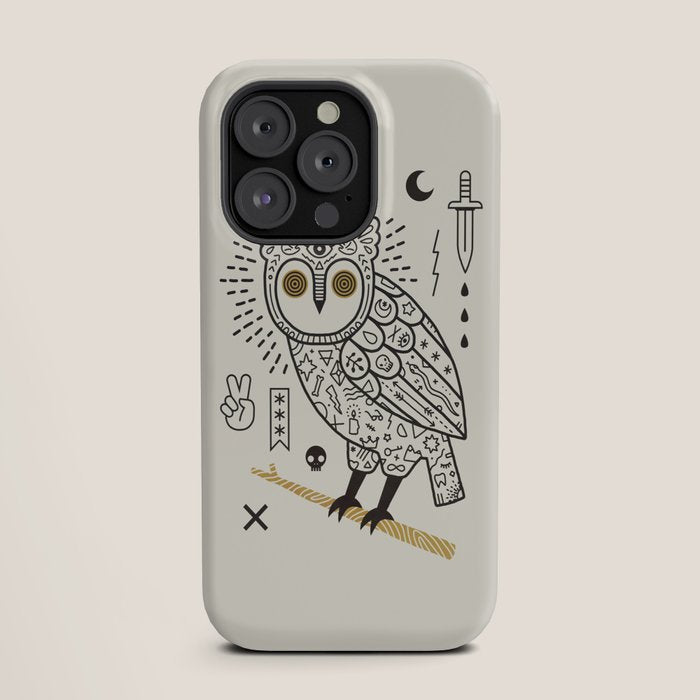 Hypno Owl iPhone Case Gallery Image 19