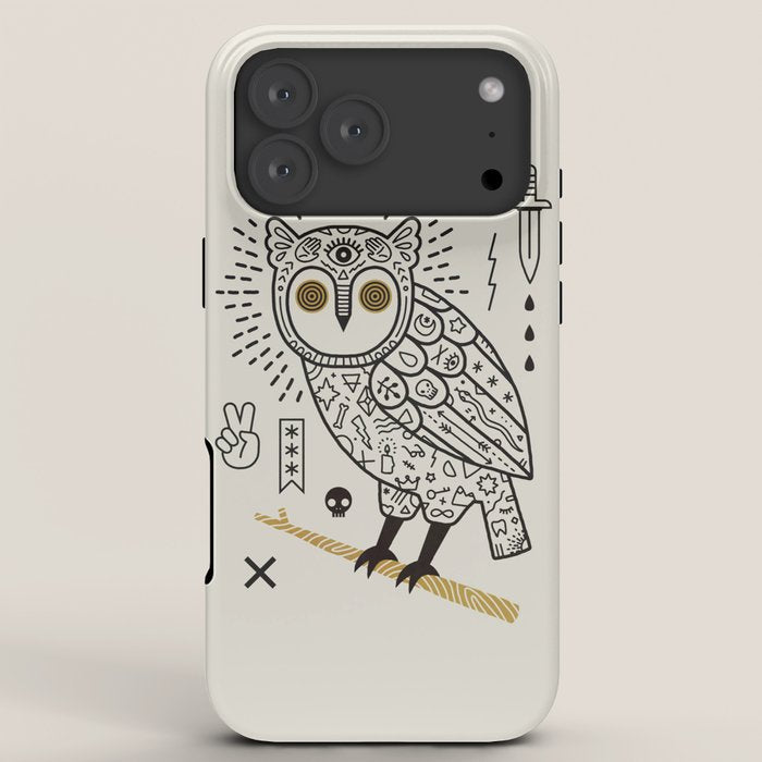 Hypno Owl iPhone Case Gallery Image 8