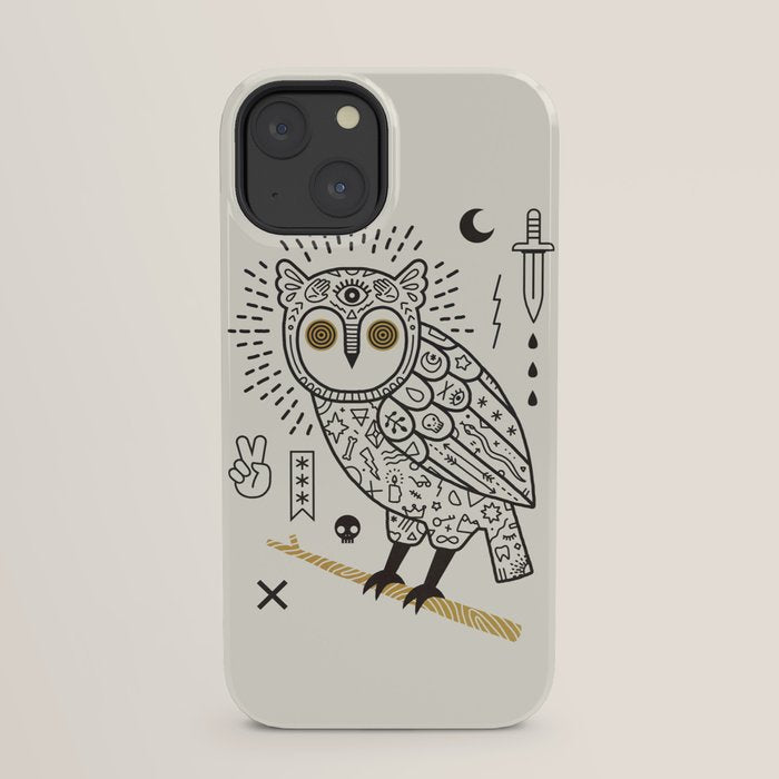 Hypno Owl iPhone Case Gallery Image 21