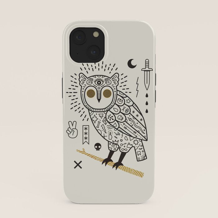 Hypno Owl iPhone Case Gallery Image 37