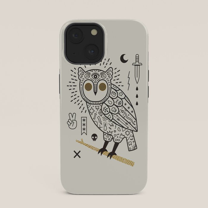 Hypno Owl iPhone Case Gallery Image 33