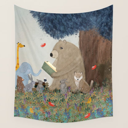 once upon a time Wall Tapestry Gallery Image 1