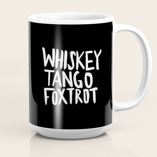 Whiskey Tango Foxtrot x WTF Coffee Mug Gallery Image 2