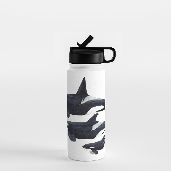 Orca (Orcinus orca) Water Bottle Gallery Image 1