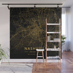 Nashville, United States - Gold Wall Mural Gallery Image 1