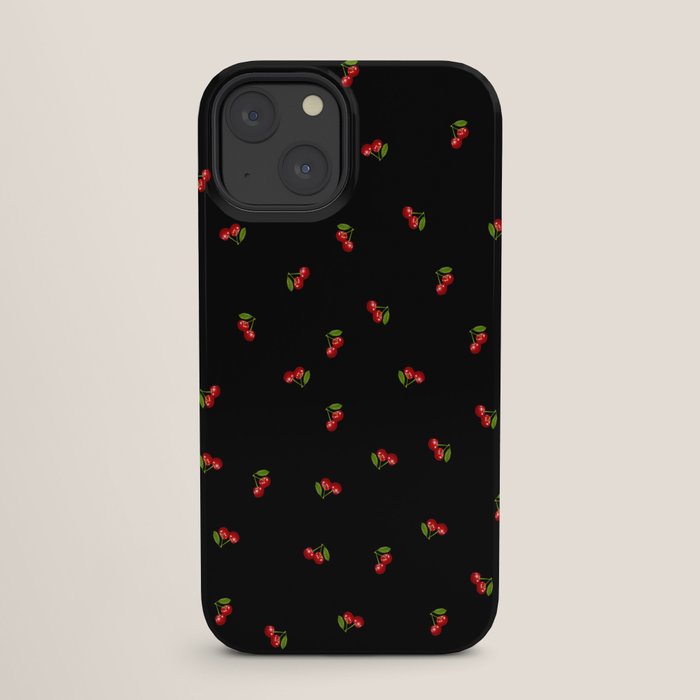 Dark Delicate Cherry iPhone Case Gallery Image 25