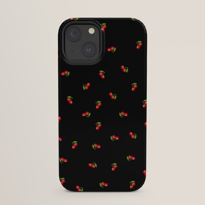 Dark Delicate Cherry iPhone Case Gallery Image 21