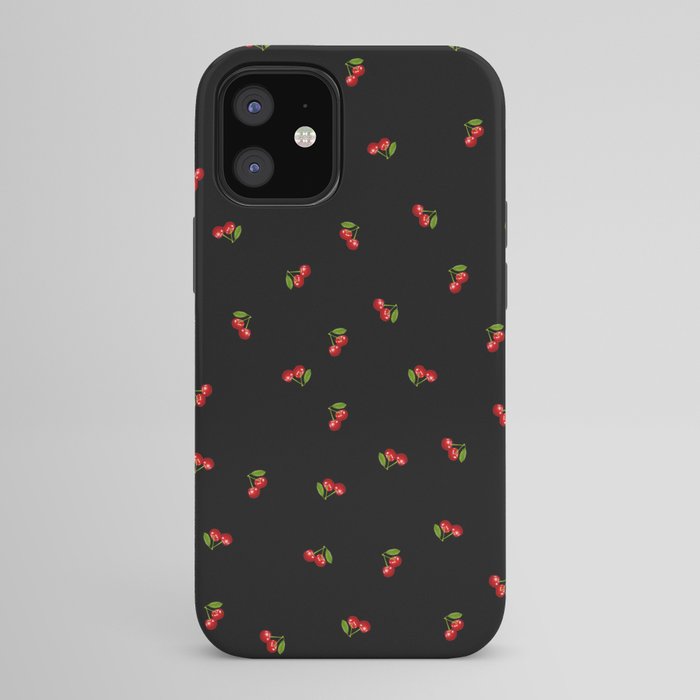 Dark Delicate Cherry iPhone Case Gallery Image 42