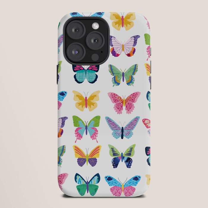 Colorful Butterflies iPhone Case Gallery Image 12