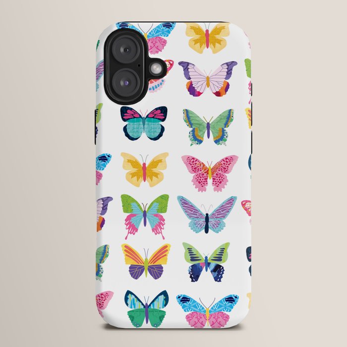 Colorful Butterflies iPhone Case Gallery Image 14