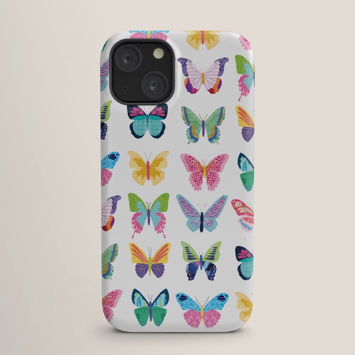 Colorful Butterflies iPhone Case Gallery Image 17