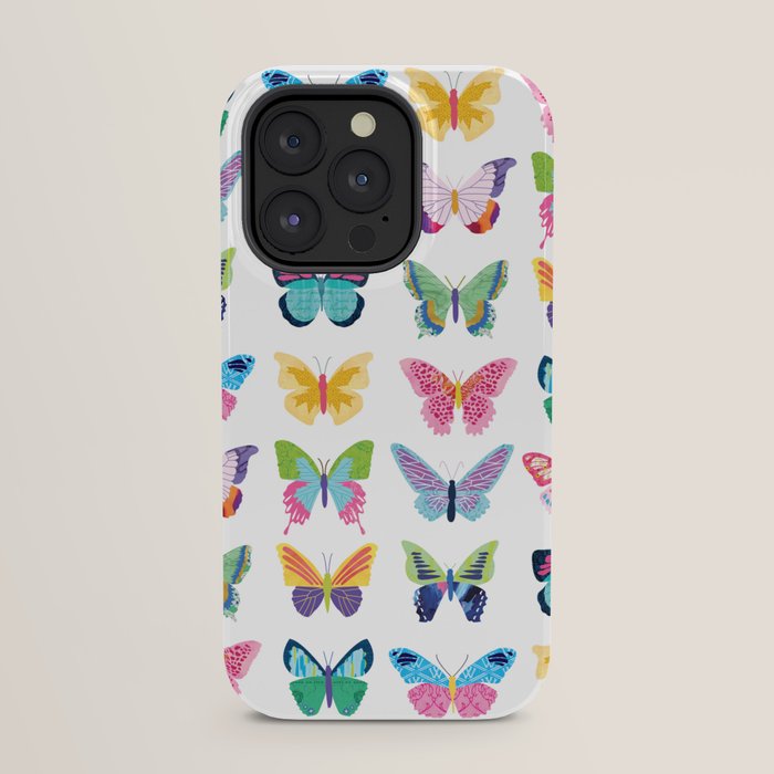 Colorful Butterflies iPhone Case Gallery Image 23