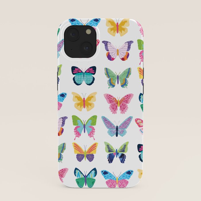 Colorful Butterflies iPhone Case Gallery Image 37
