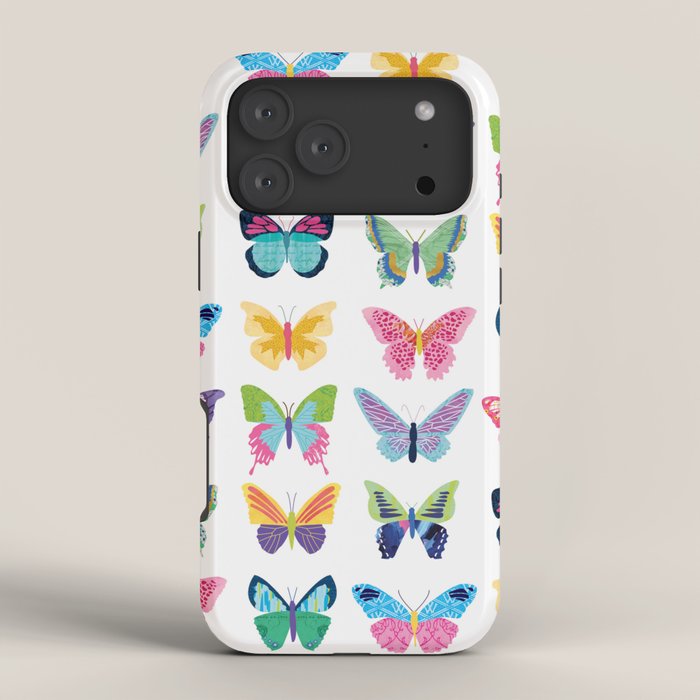 Colorful Butterflies iPhone Case Gallery Image 4